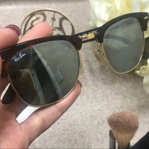 RayBan Club master blue tint